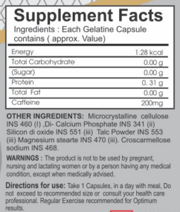 Gdyns Caffeine Natural Stimulant - Image 3