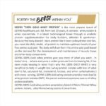 100% Gold Whey Protein 2040g - Image 4